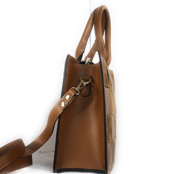 Kidus woldemichael made in Italy Florence cow leather handbag satchel - Picture 10 of 13